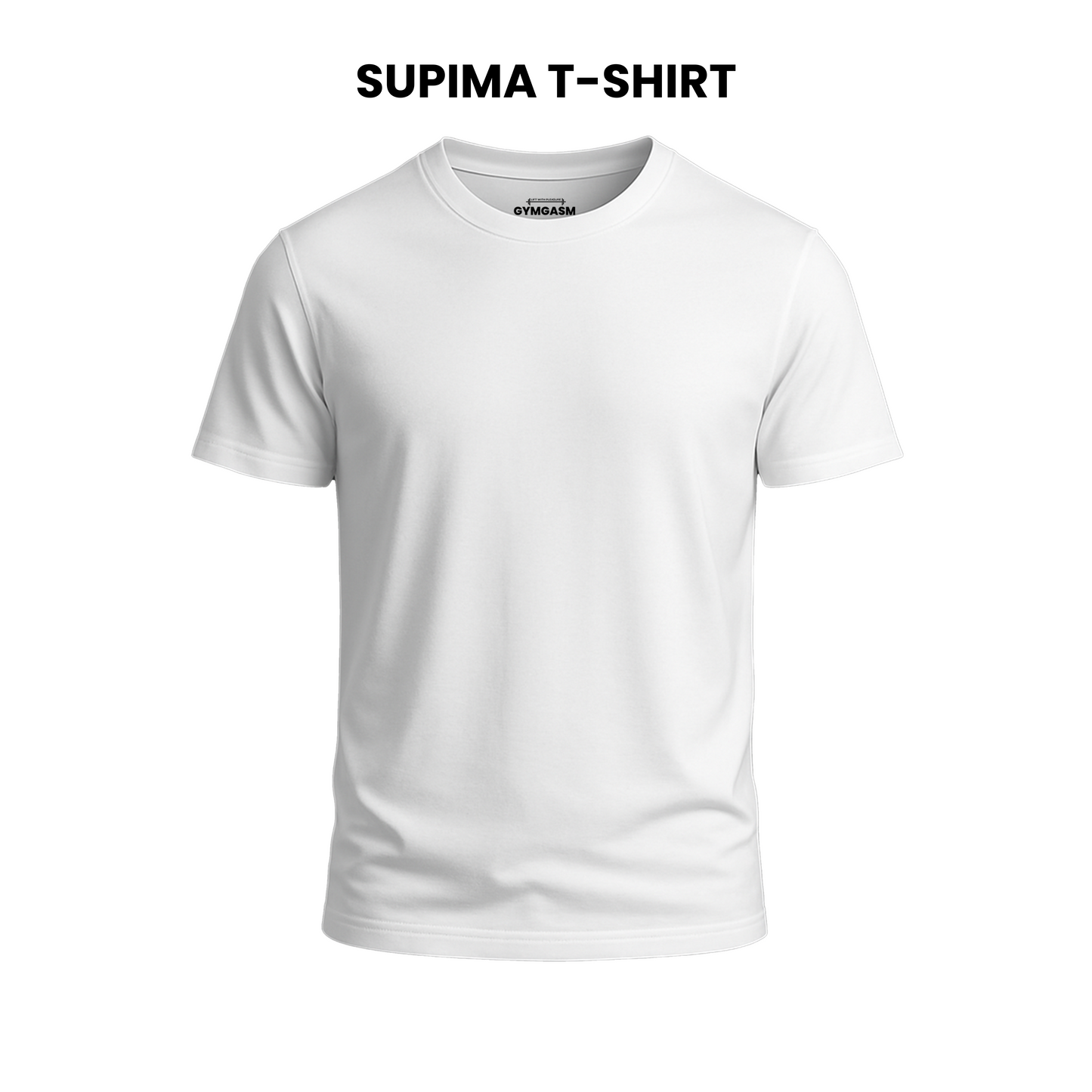 Gymgasm Supima White T-shirt