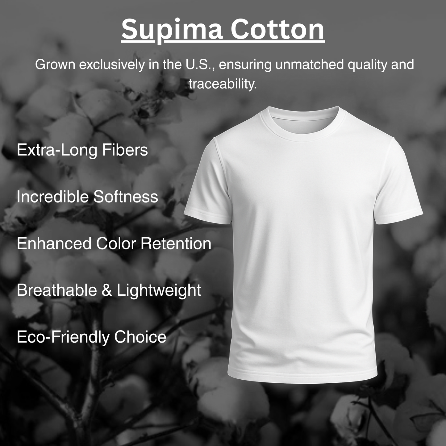 Gymgasm Supima White T-shirt