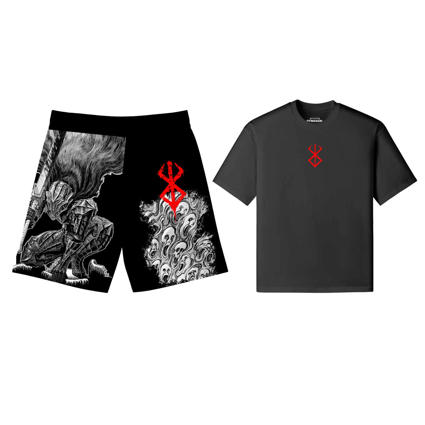 Berserk Shorts Oversized Combo