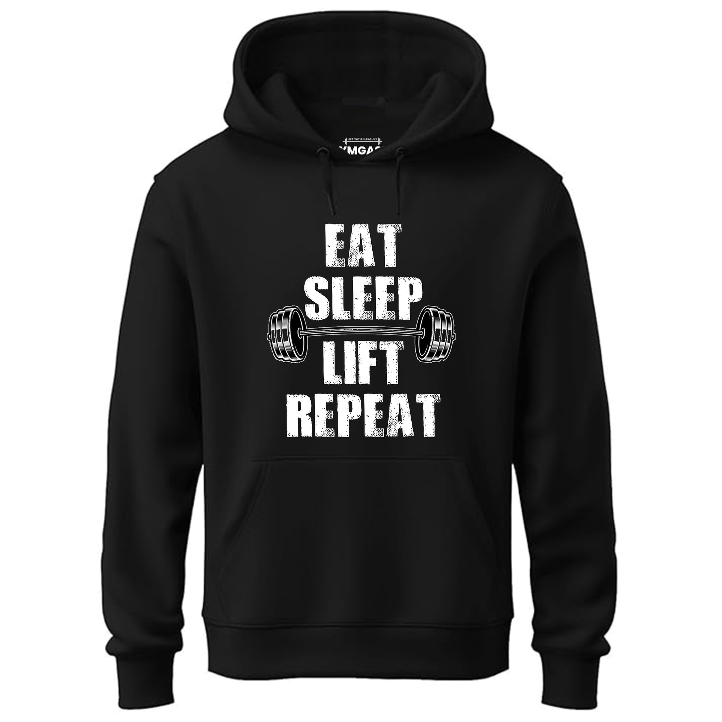 Eat Sleep Lift Repeat Gym Hoodie