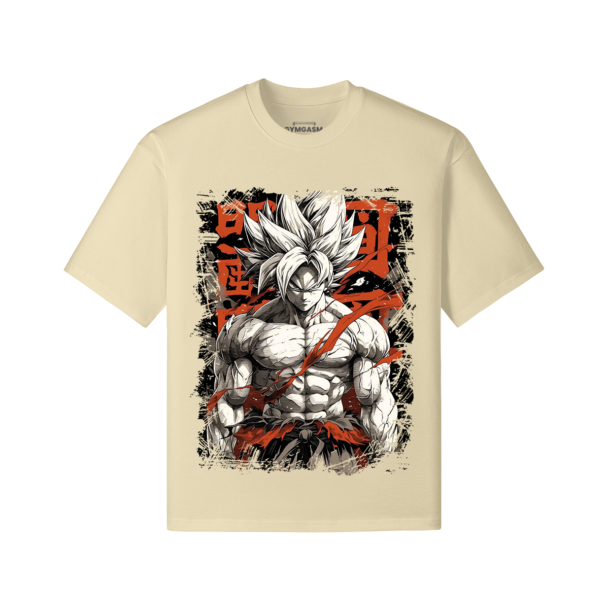 Dragon Ball Z Goku Power Mode Oversized T-shirt