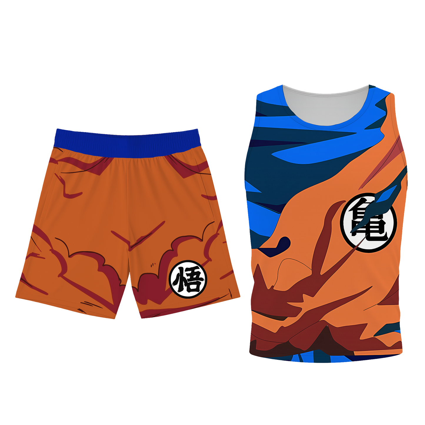 Goku Shorts AOT Combo