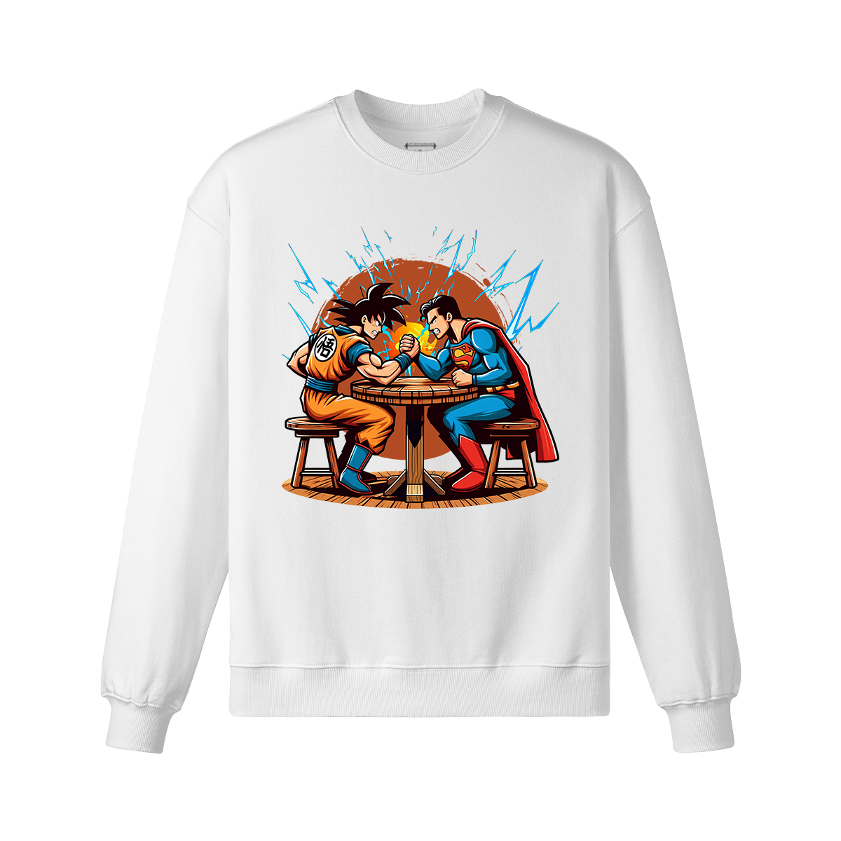 Goku vs Superman Sweatshirt