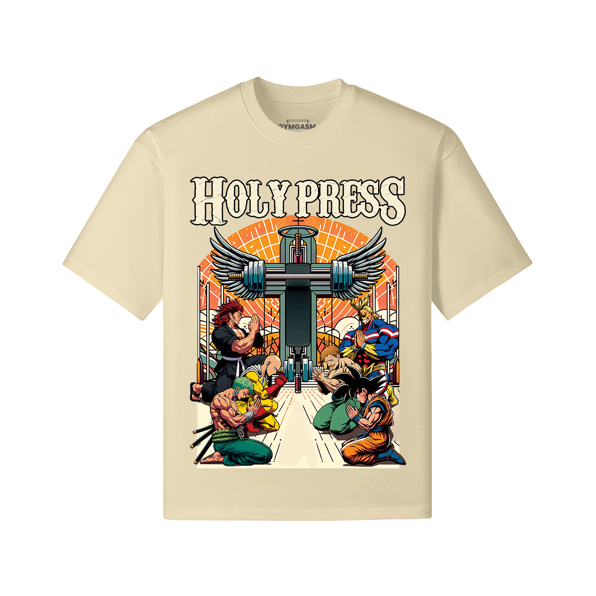 HolyPress Anime Oversized T-shirt