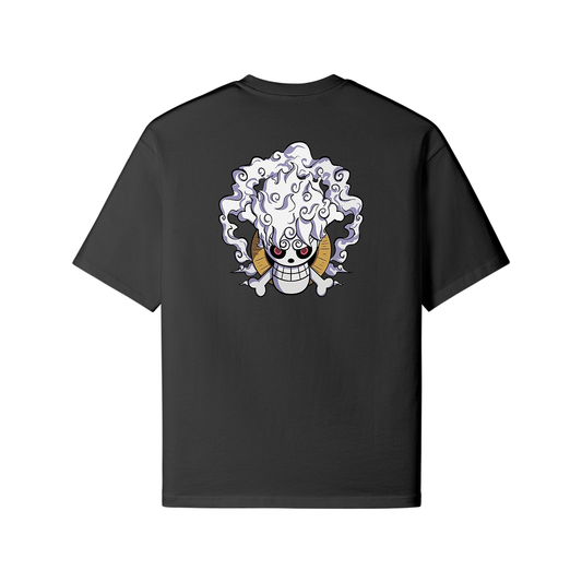 Luffy Muscle Mode Oversized T-shirt for Anime Fans