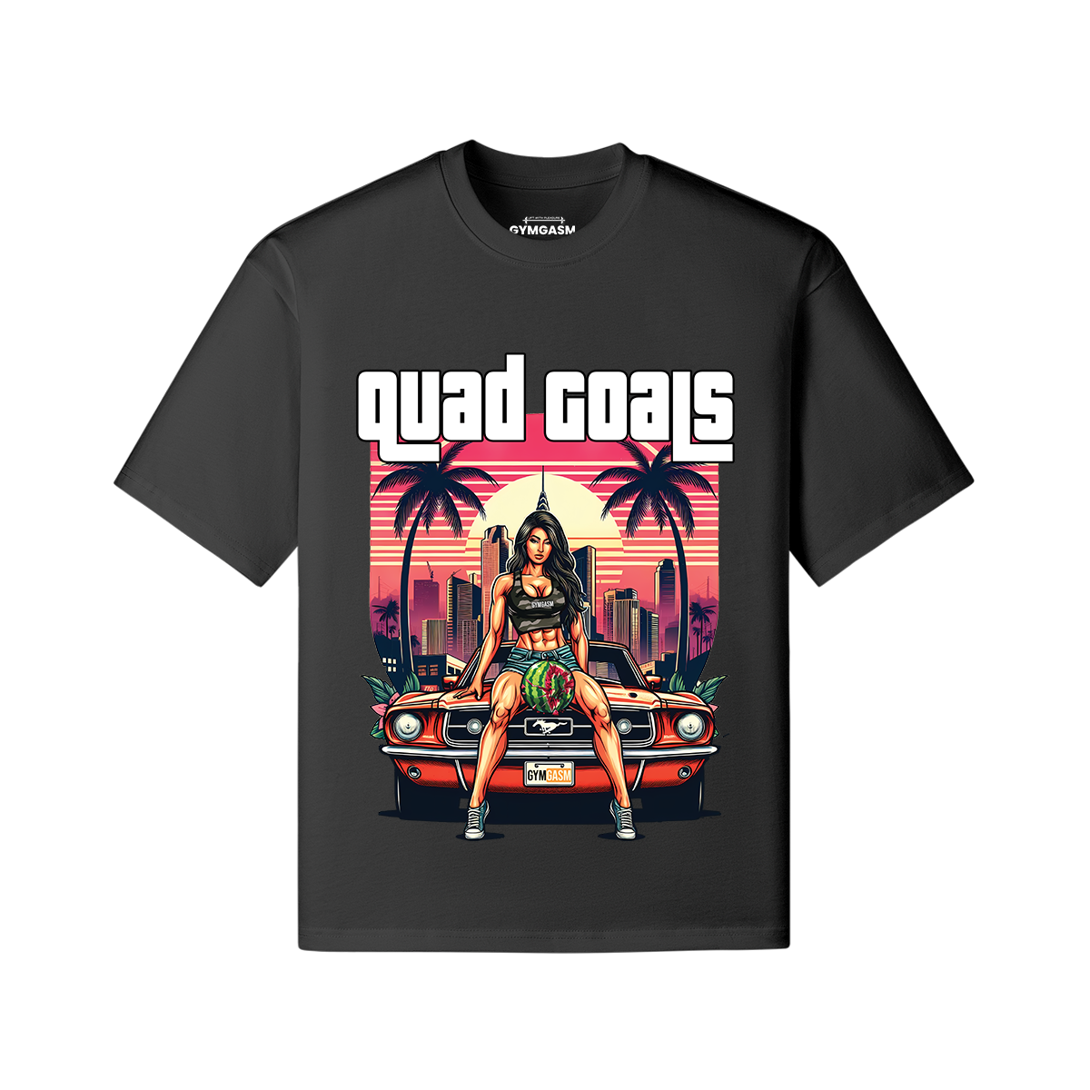 Quad Goals Women's Oversized T-shirt