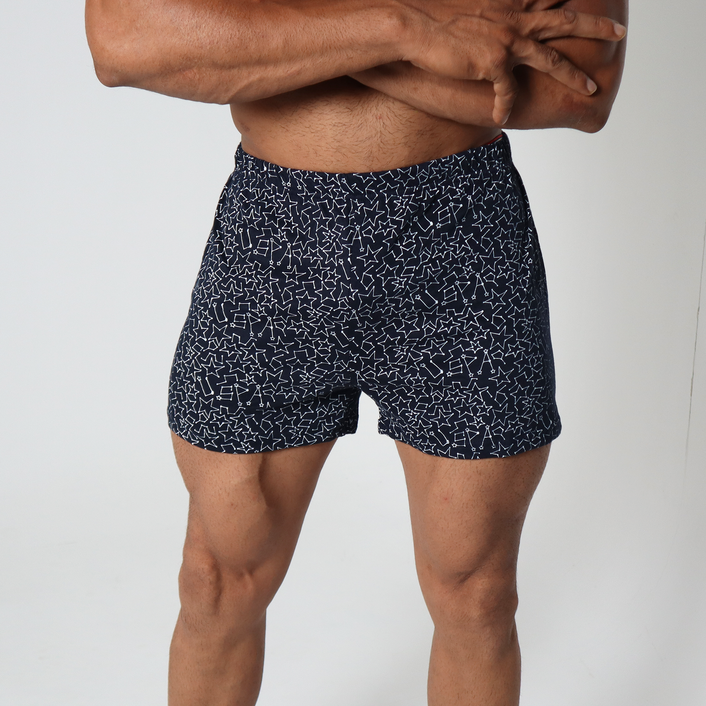 Star Gaze Printed Boxer