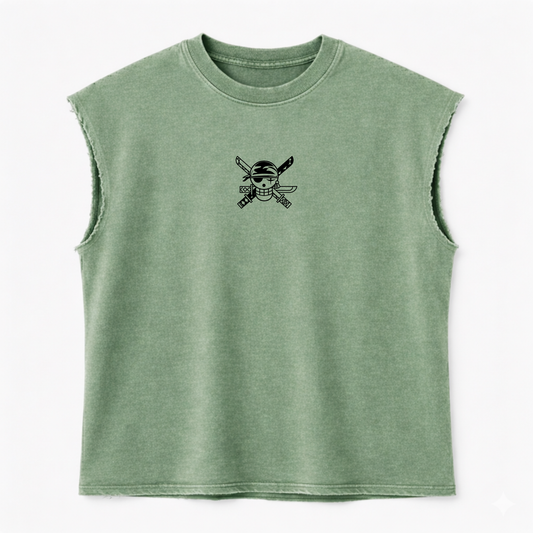 Zoro Washed Oversized tank