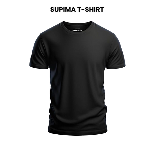 Gymgasm Supima Black T-shirt