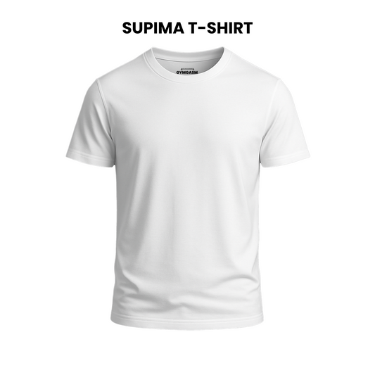 Gymgasm Supima White T-shirt