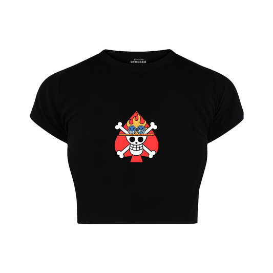 Ace Jolly Roger Croptop
