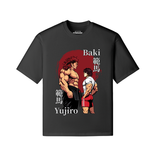 Baki Vs Yujiro - Circle of Power Oversized