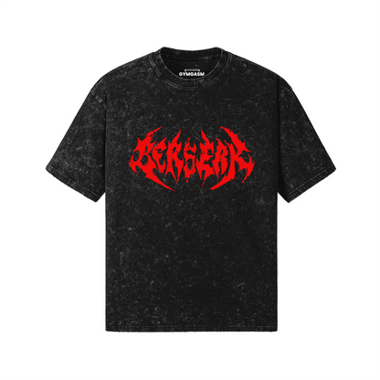 Berserk Guts Oversized 260 GSM Snowwash