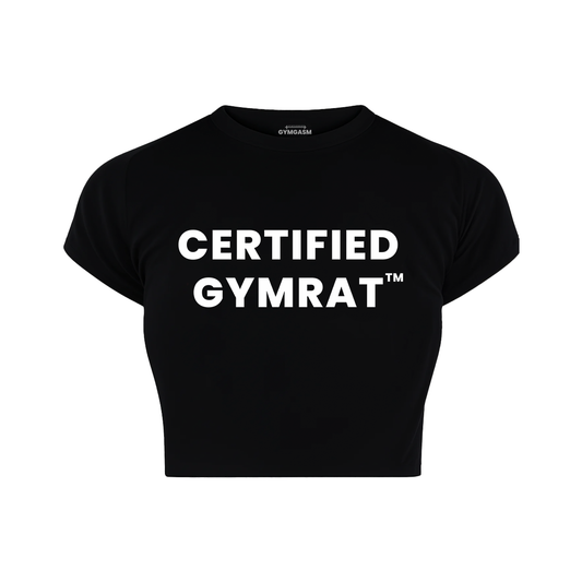 Certified Gymrat  Croptop