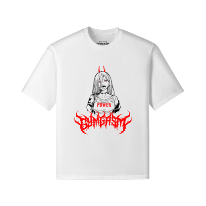 Chainsaw Man Power Oversized T-shirt