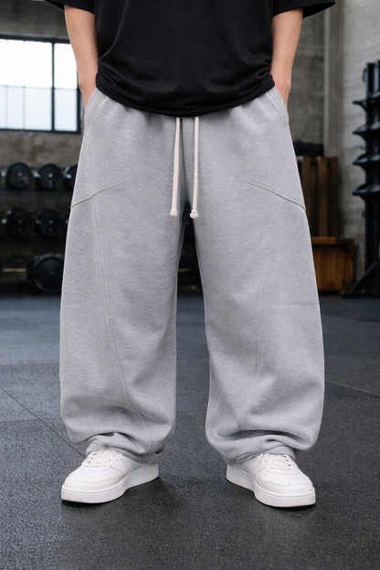 Fighter Gray Baggy Sweatpant