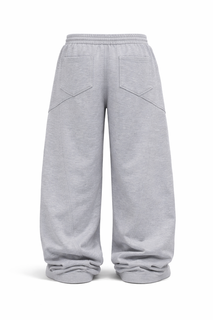Fighter Gray Baggy Sweatpant