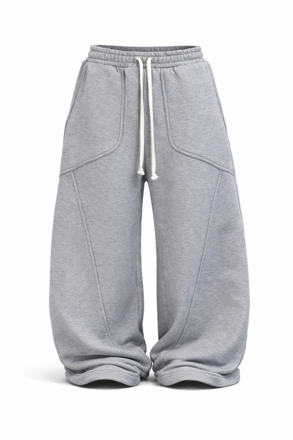 Fighter Gray Baggy Sweatpant