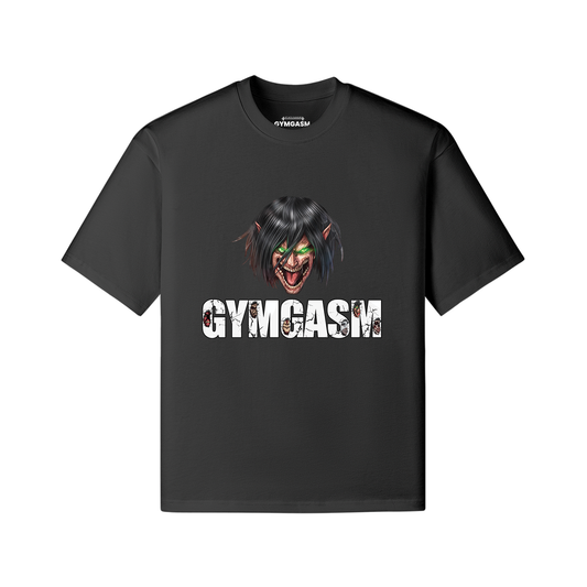 Eren Attack on Gymgasm Oversized T-shirt