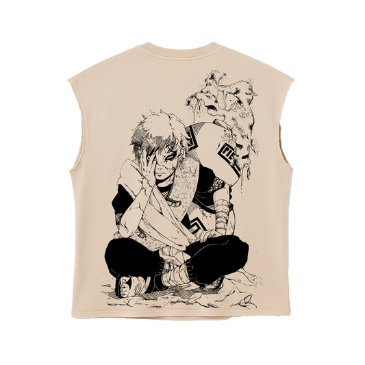 Gaara Sand demon oversized Tanktop