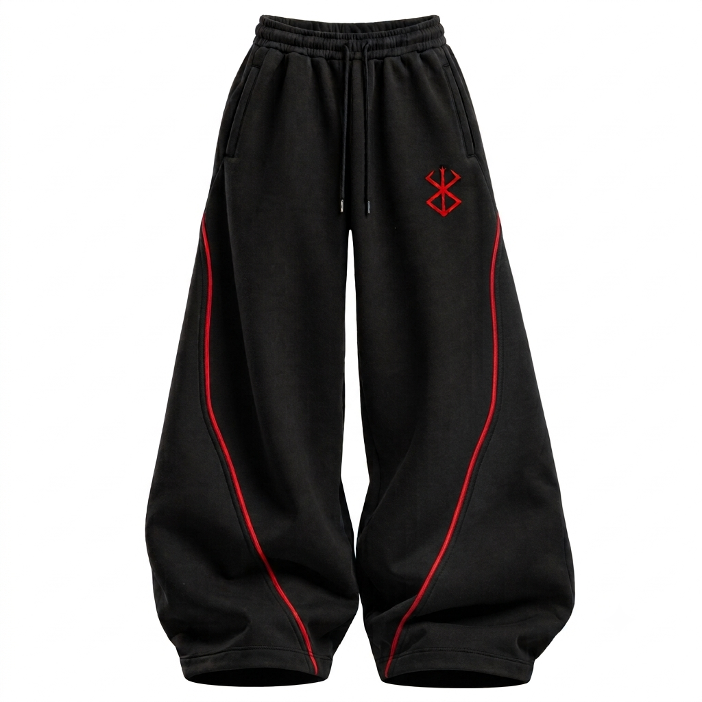 Berserk Piped Baggy pant
