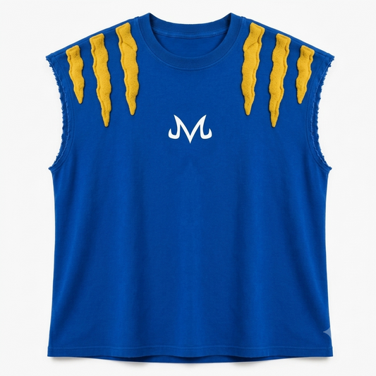 Vegeta Majin Puff printed oversized Tanktop