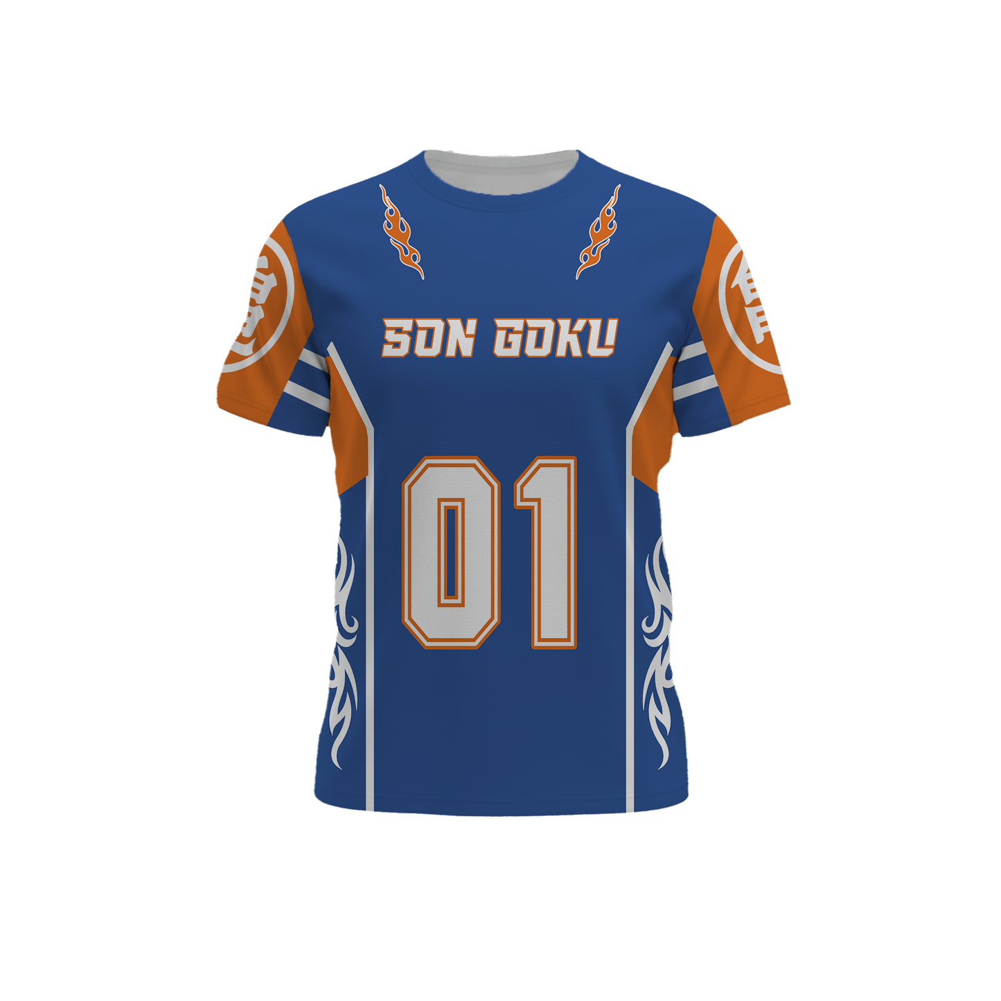 Goku Blue Jersey T-Shirt