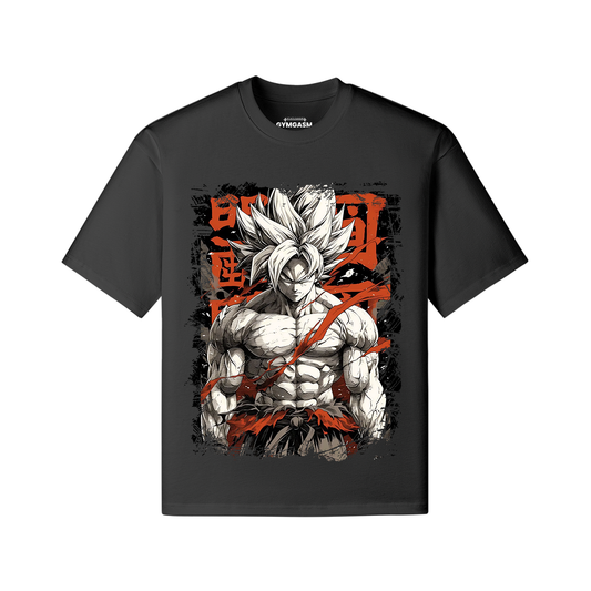 Dragon Ball Z Goku Power Mode Oversized T-shirt