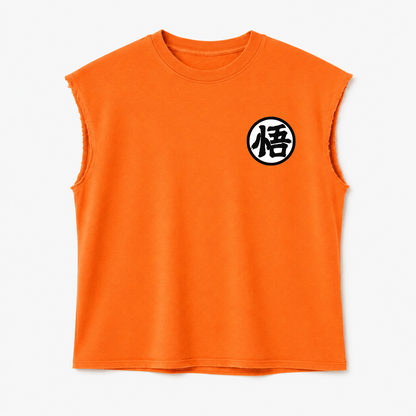 Goku Kanji oversized Tanktop