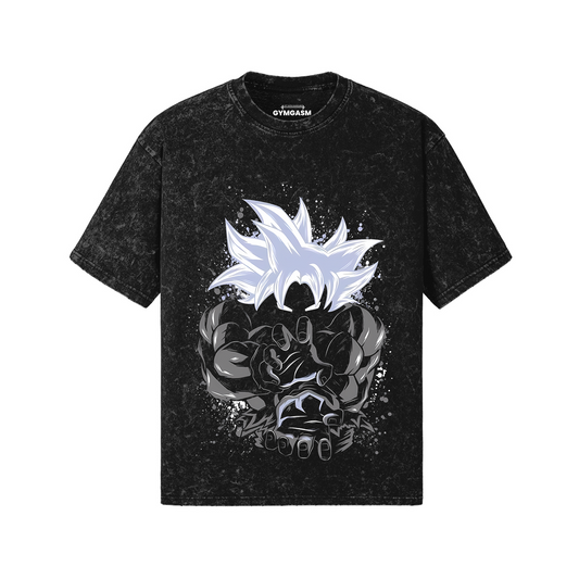 Goku Ultra Instinct Oversized 260GSM Snowwash