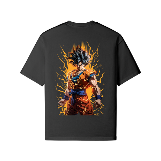 Goku Warrior Black Oversized T-shirt