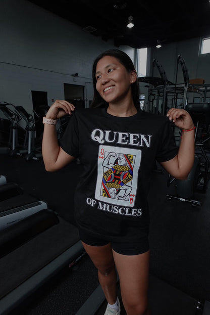 Queen Of Muscle Oversized Women's T-shirt