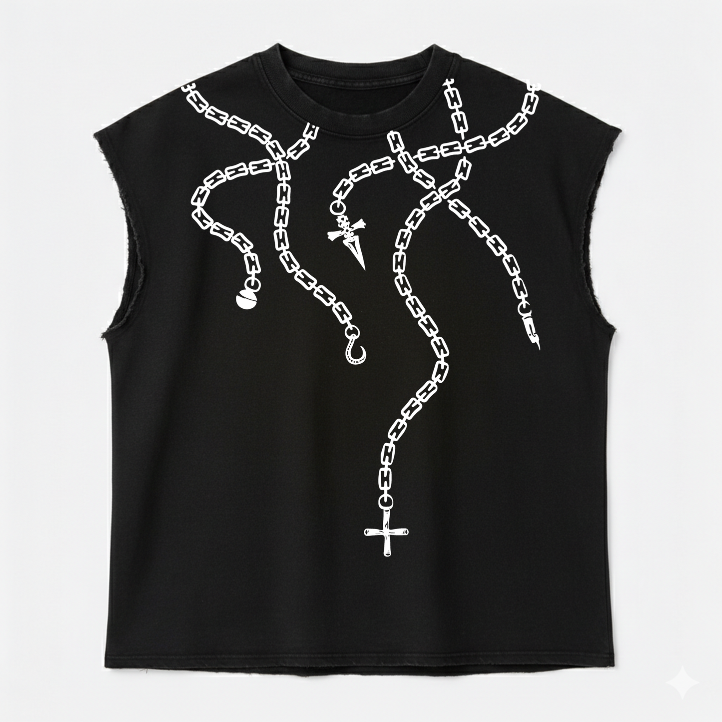 Kurapika Chain oversized Tanktop