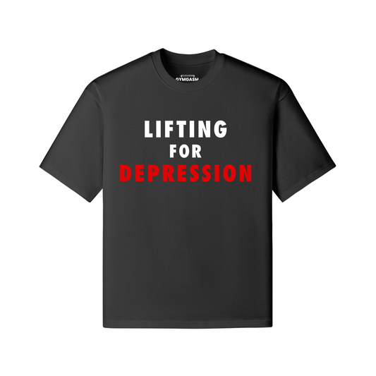 Lifting For Depression Oversized T-shirt