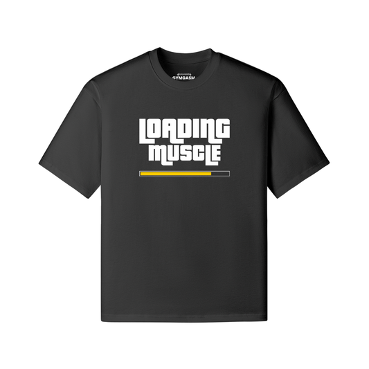 Loading Muscle Men's Oversized T-shirt for Comfort and Style