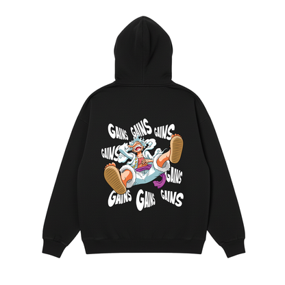 Luffy Gains Unisex Oversized Hoodie
