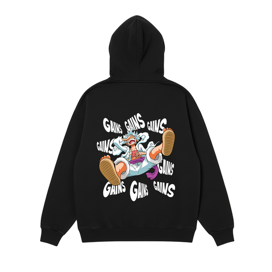 Luffy Gains Unisex Oversized Hoodie