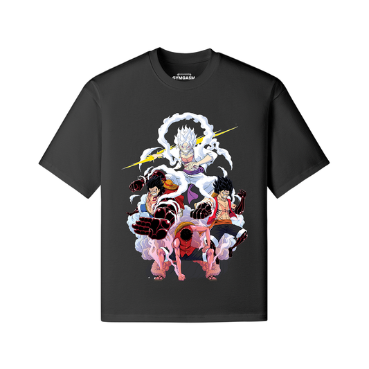 Anime Luffy Gear Oversized T-shirt