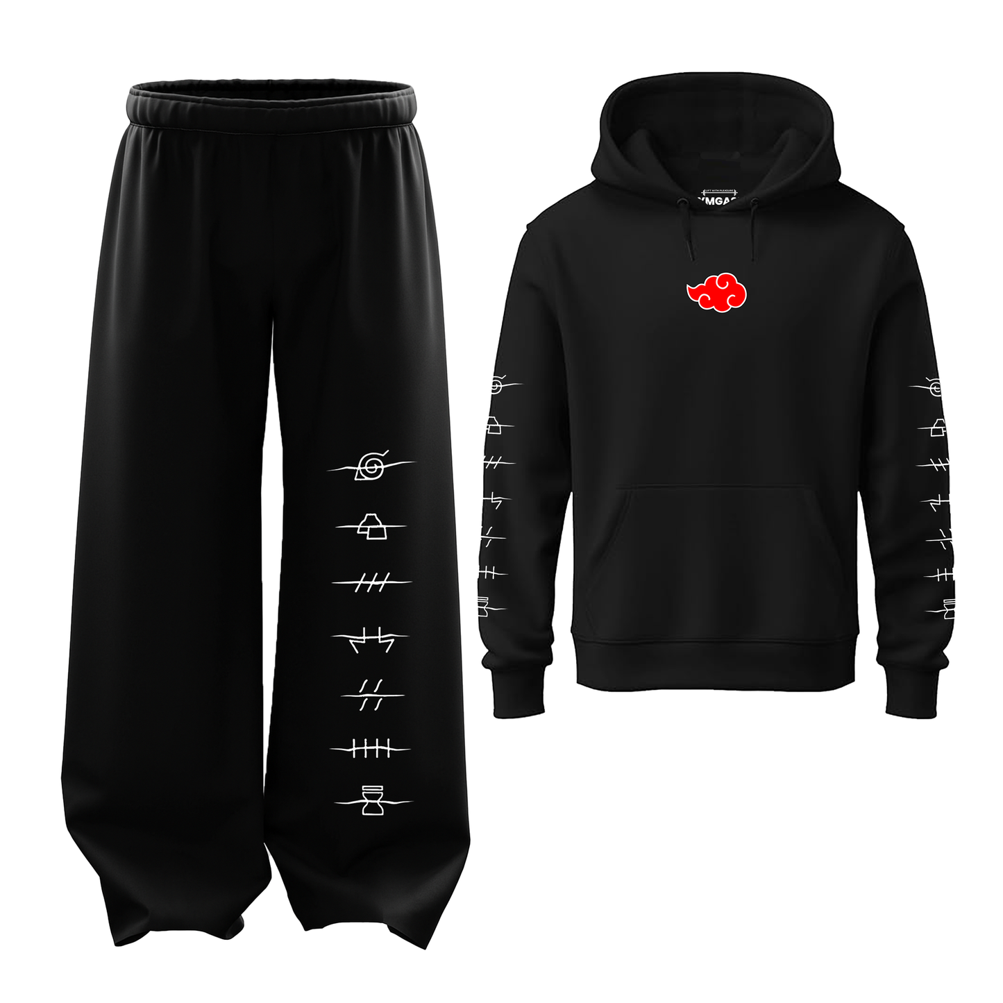 Naruto Hoodie Baggy Combo