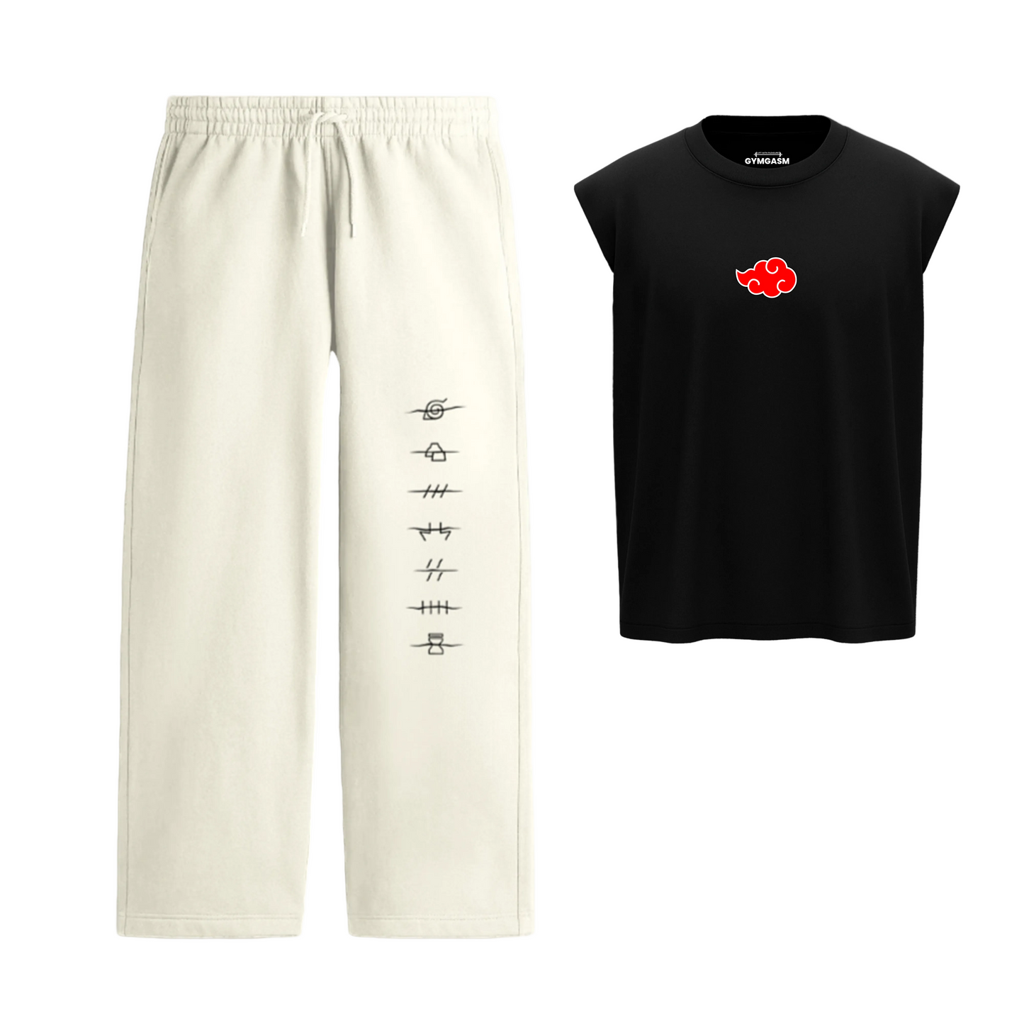 Naruto Akatsuki Sweatpant Combo