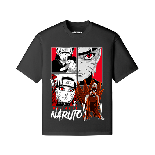 Naruto Uzumaki Anime Oversized T-shirt