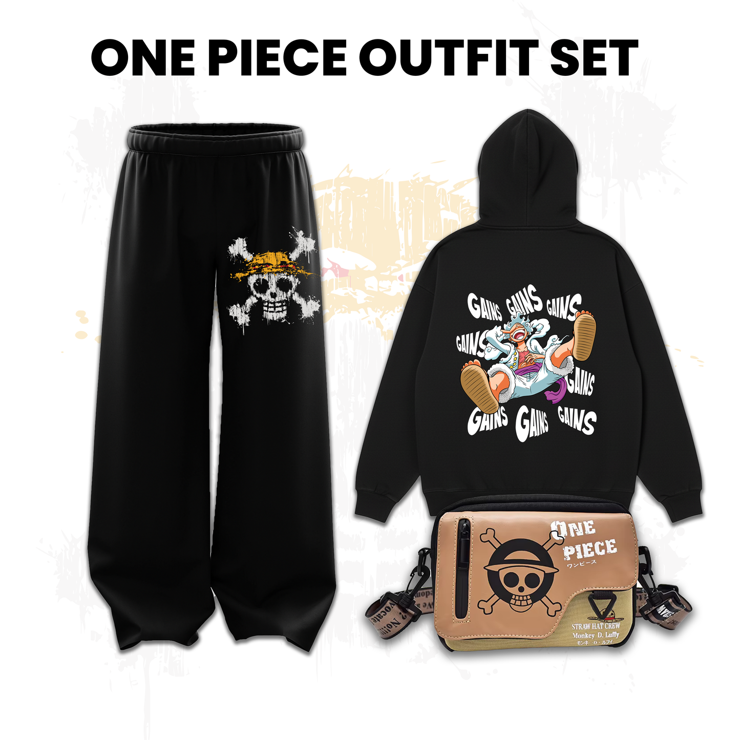 Luffy Outfit Set