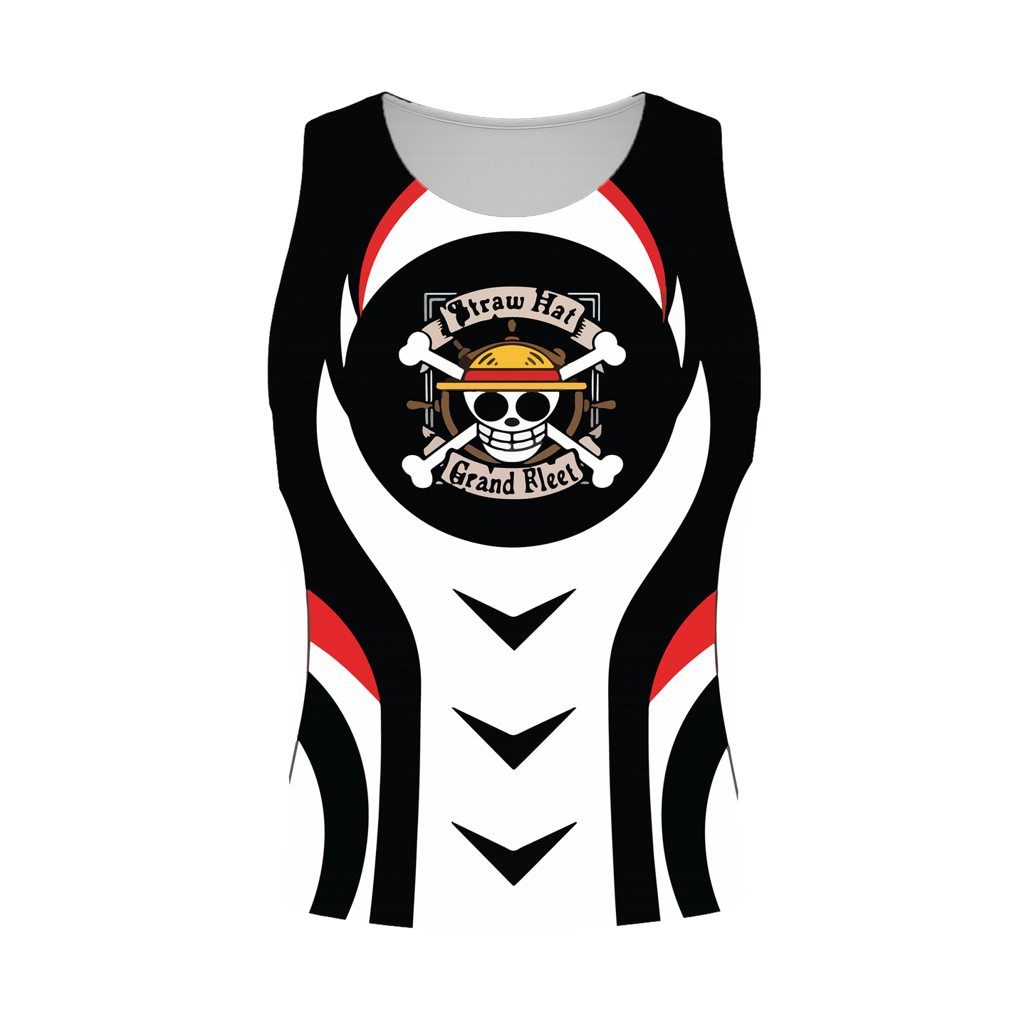 Straw Hat AOP Tanktop