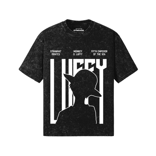 One Piece Luffy Oversized 260GSM Snowwash