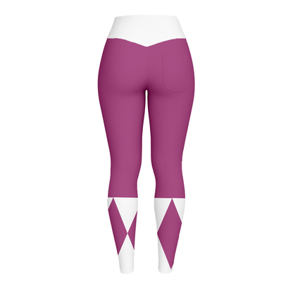 Purple Ranger Gym Leggings