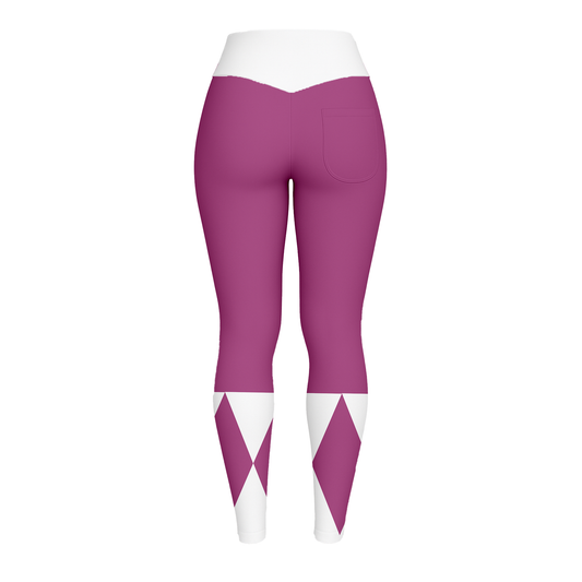 Purple Ranger Gym Leggings
