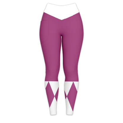 Purple Ranger Gym Leggings