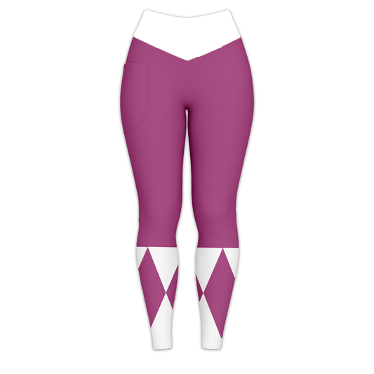 Purple Ranger Gym Leggings