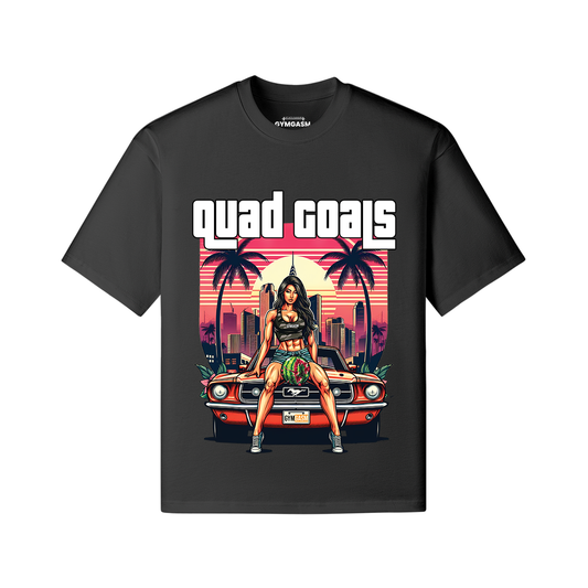 Quad Goals Women's Oversized T-shirt