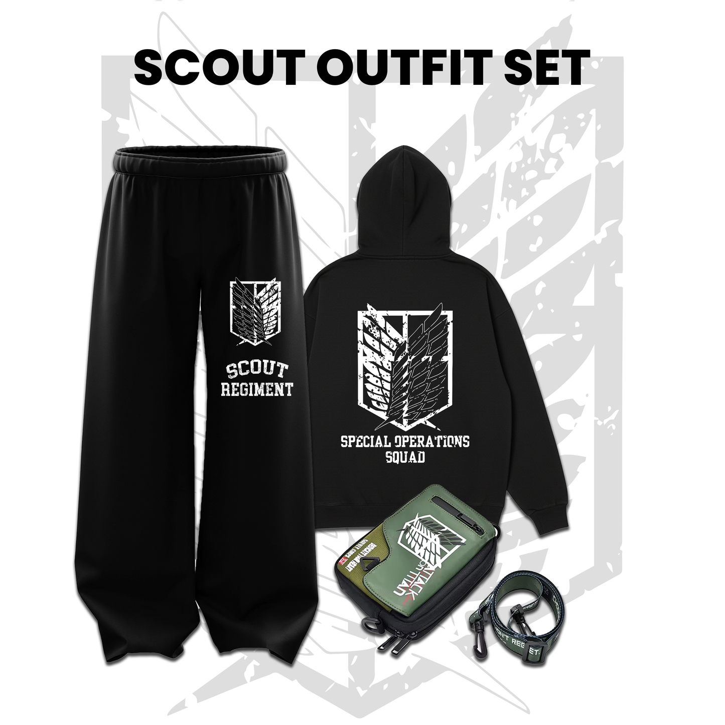 Attack On Titan Outfit Set